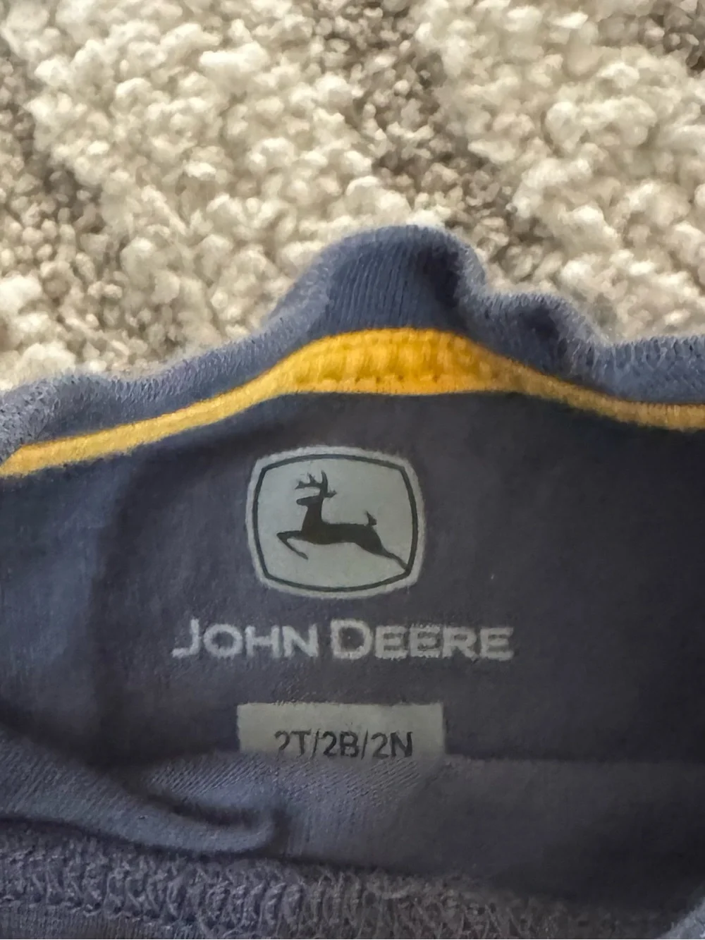 John Deere tshirt 2T